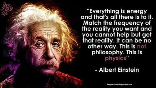 Meme version of an Einstein quotation he definitely never said